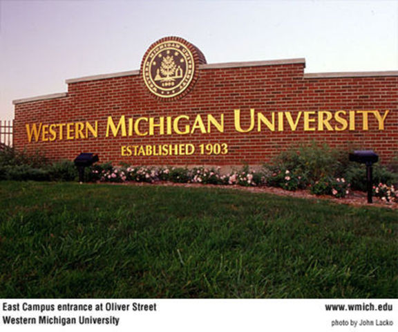 Moved to Kalamazoo, MI for college - Western Michigan University