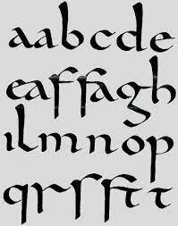 Letra carolina o francesa