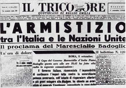 Armistizio 8 settembre