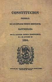 Promulgación de la primera Constitución Federal de los Estados Unidos Mexicanos