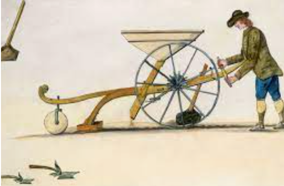Invención de la Sembradora Mecánica