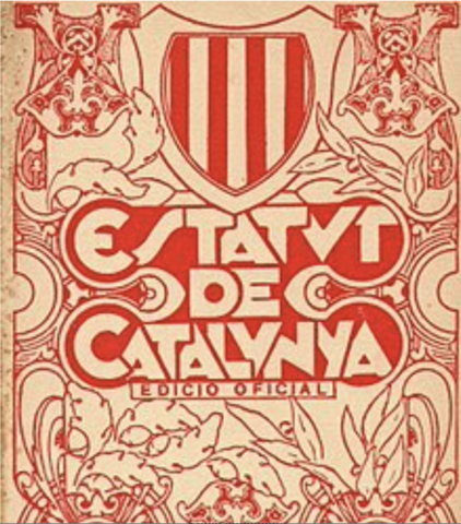 Aprobación del Estatuto de Cataluña