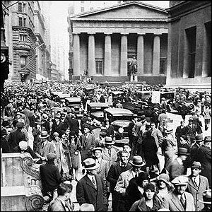 Wall Street Stock Market Crash