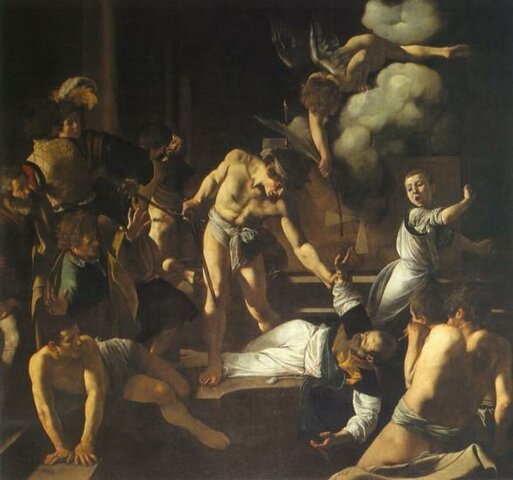 Le Martyre de saint Matthieu, Caravage