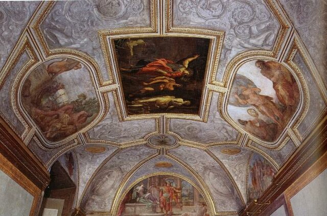 Camerino Farnèse, Annibal Carrache,