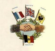 La triple alianza(Francia, Inglaterra, España).