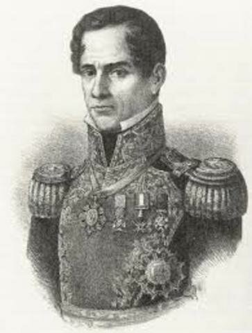 Santa Anna aprehendido