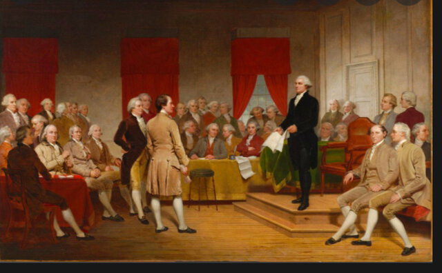 U.S. Constitution written