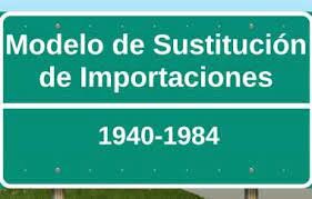 La sustitución de importaciones