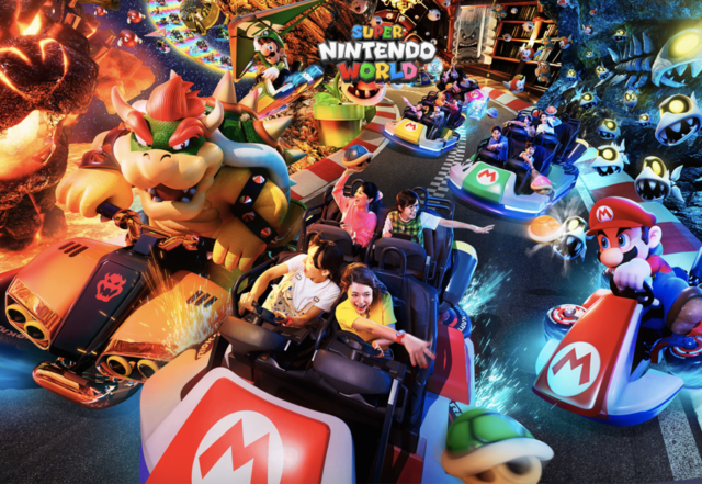 Super Mario World opening in Universal