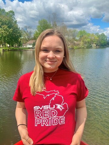 Commited to Saginaw Valley State University for swimming