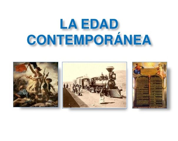 EDAD CONTEMPORANEA