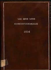 Se promulga la constitución de 1836