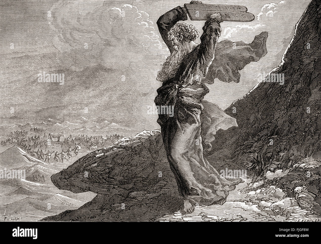 Dios da a conocer los Mandamientos