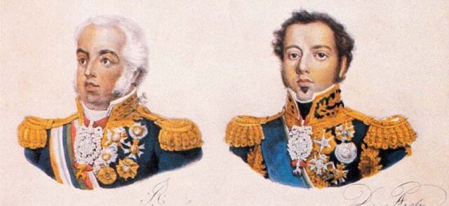 Juan VI a Portugal, Príncipe Pedro I como Regente del Brasil