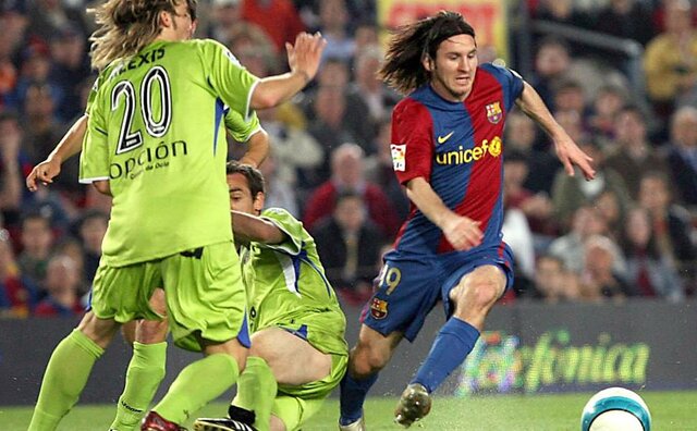 Estreia no profissional do Barcelona