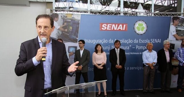 foi implementado o ensino medio no Senai