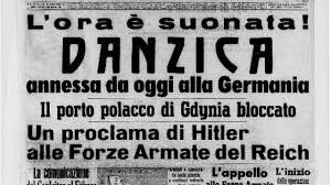 La Germania invade la Polonia. Scoppia la Seconda guerra mondiale