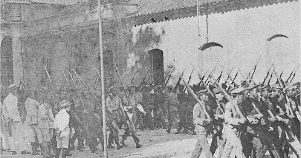 Batalla de Carazúa, victoria de los conservadores.