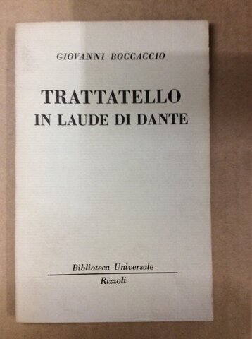 Trattatello in laude di Dante di Boccaccio