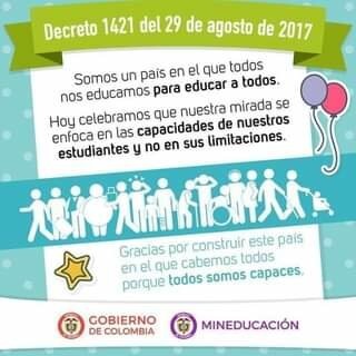 Decreto 1421 de agosto 29 de 2017