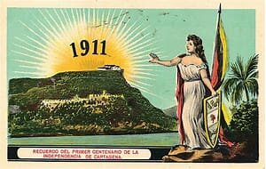 celebración del centenario de la independencia