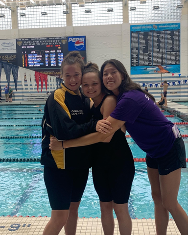 Last meet with OLY Swimming