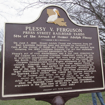 Timeline: Plessy vs. Ferguson Timeline