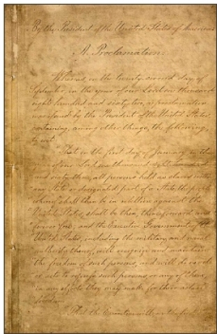 Emancipation Proclamation