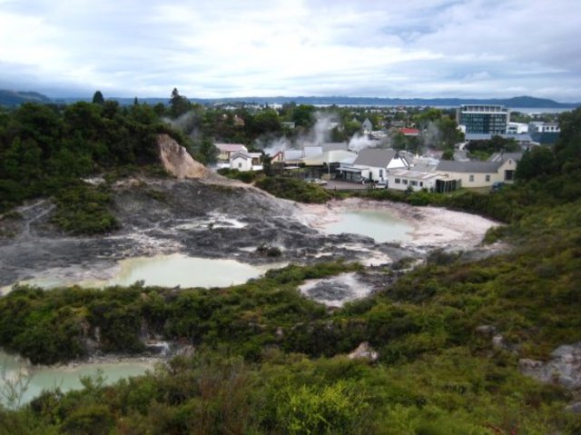 The first tour in New Zealand