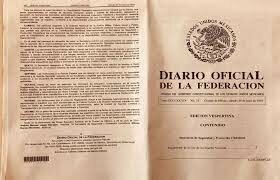 Diario oficial de la federación