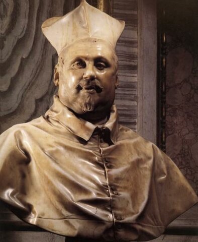 Portrait de Scipion Borghèse, Le Bernin