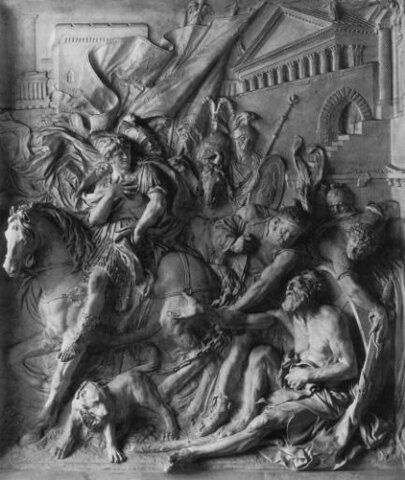 Alexandre et Diogène, Pierre Puget,