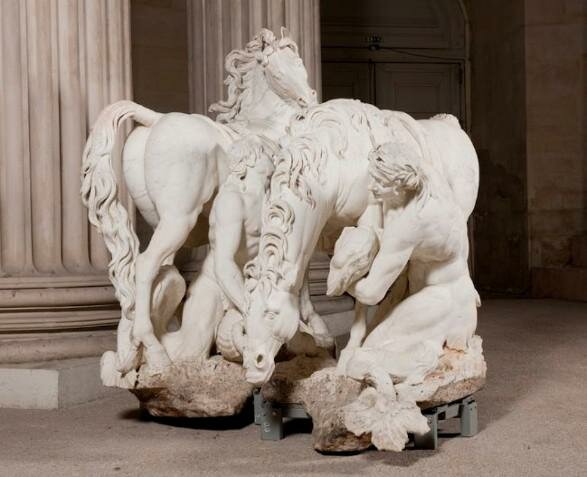 Les Chevaux du Soleil, par les frères Marsy et Gilles Guérin.