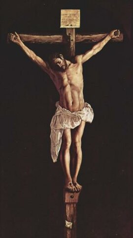 Christ crucifié, Zurbaran,