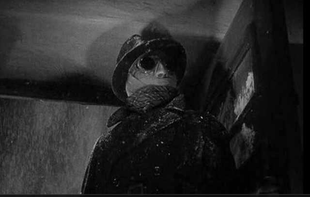 A stranger visits the Coach and Horses inn