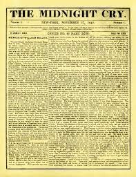 Himes comenzó a publicar Midnight  Cry [El Clamor de la Medianoche]