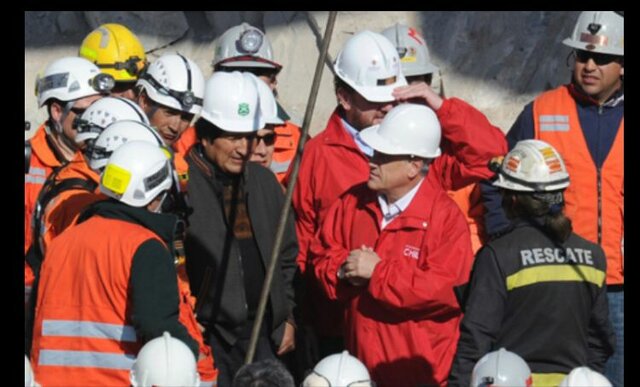 resgate dos mineiros no Chile