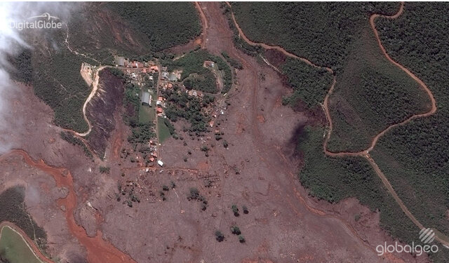 Rompimento da barragem de Mariana