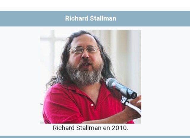 SETIMO PADRE DE LA INFORMÁTICA - RICHARD STALLMAN