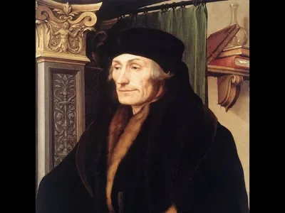 Representantes del humanismo  - Erasmo de Rotérdam