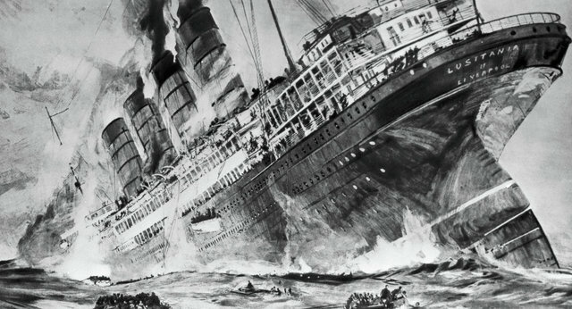 Hundimiento del Lusitania