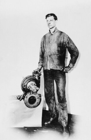 Construcción del primer modelo funcional de una turbina sin aspas.