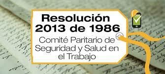 Resolución 2013 1986