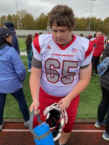 First highschool football playoff win