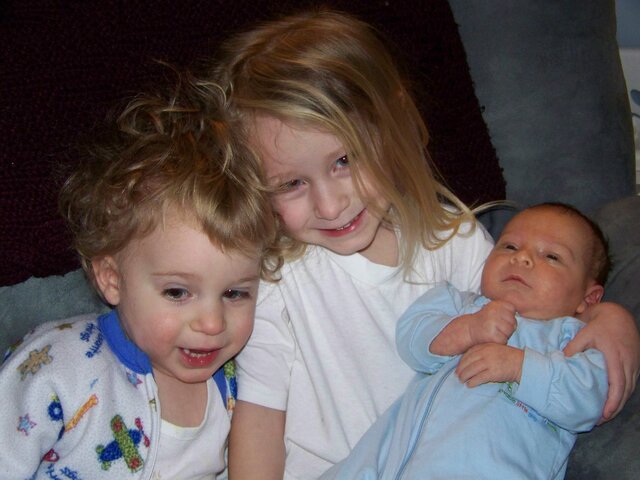 My brother Jonathan was born