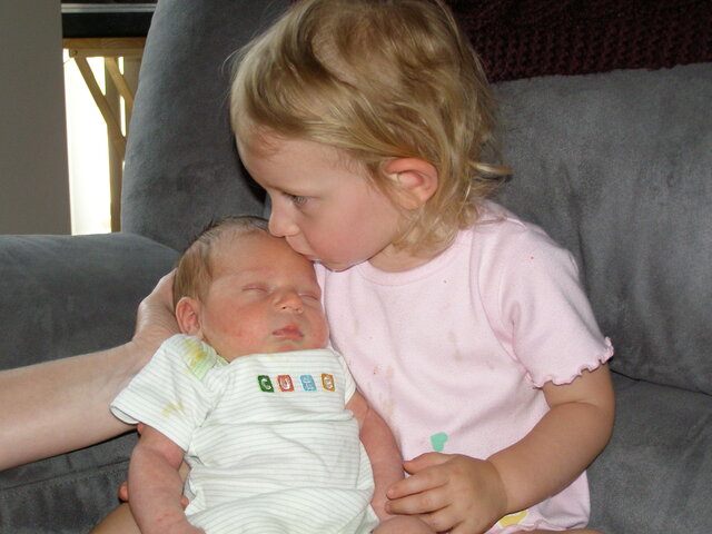 My brother Michael was born