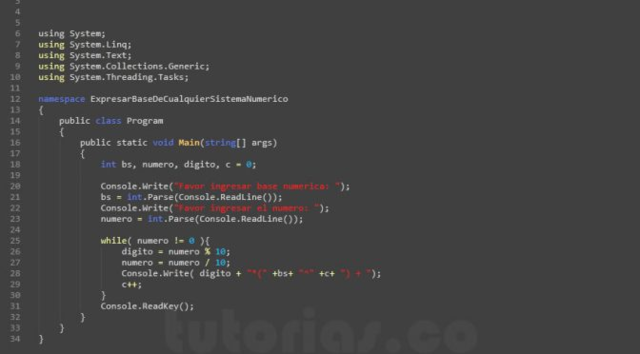 Lenguaje de programación C#