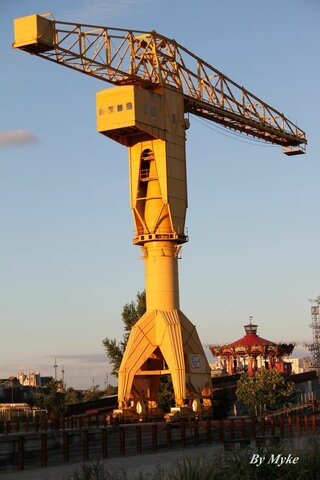 Grue Ttitan jaune