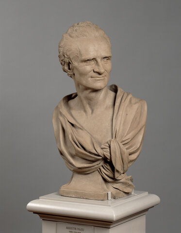 Jean-baptiste II Lemoyne, Buste d'Augustin Pajou